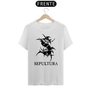 Nome do produtocamiseta sepultura - classica - branca