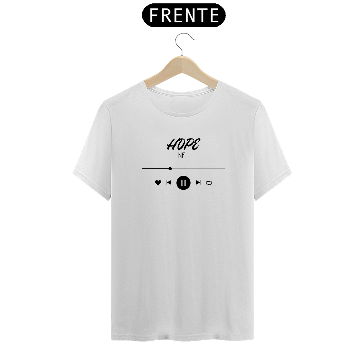 Nome do produto: camiseta personalizada - nf - hope