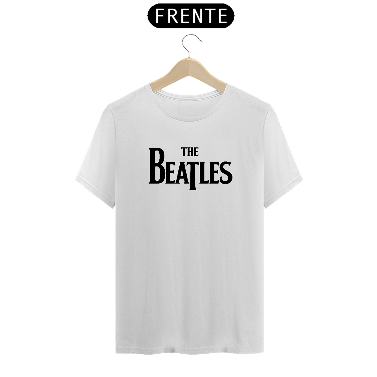 Nome do produto: camiseta the beatles - classica - branca