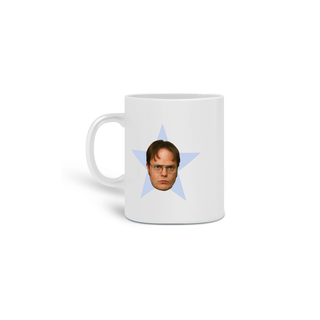 Nome do produtocaneca the office - stars - dwight