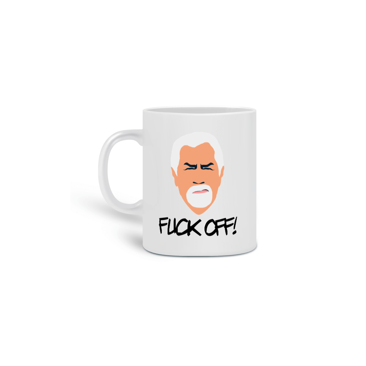 Nome do produto: caneca succession - fuck off