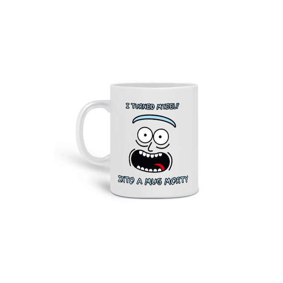 caneca rick morty - mug