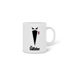 Nome do produtocaneca godfather - smoking