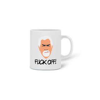 Nome do produtocaneca succession - fuck off