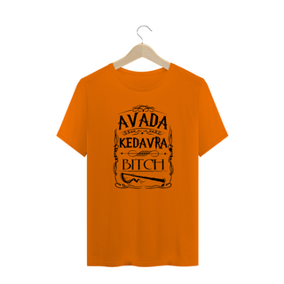 Nome do produtocamiseta avada kedavra - harry potter - branca