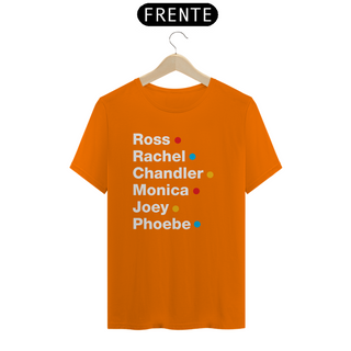 Nome do produtocamiseta friends - nomes - escura