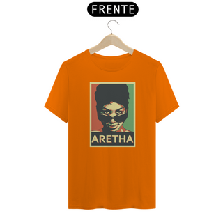 Nome do produtoCamiseta Aretha Franklin - Clássica 