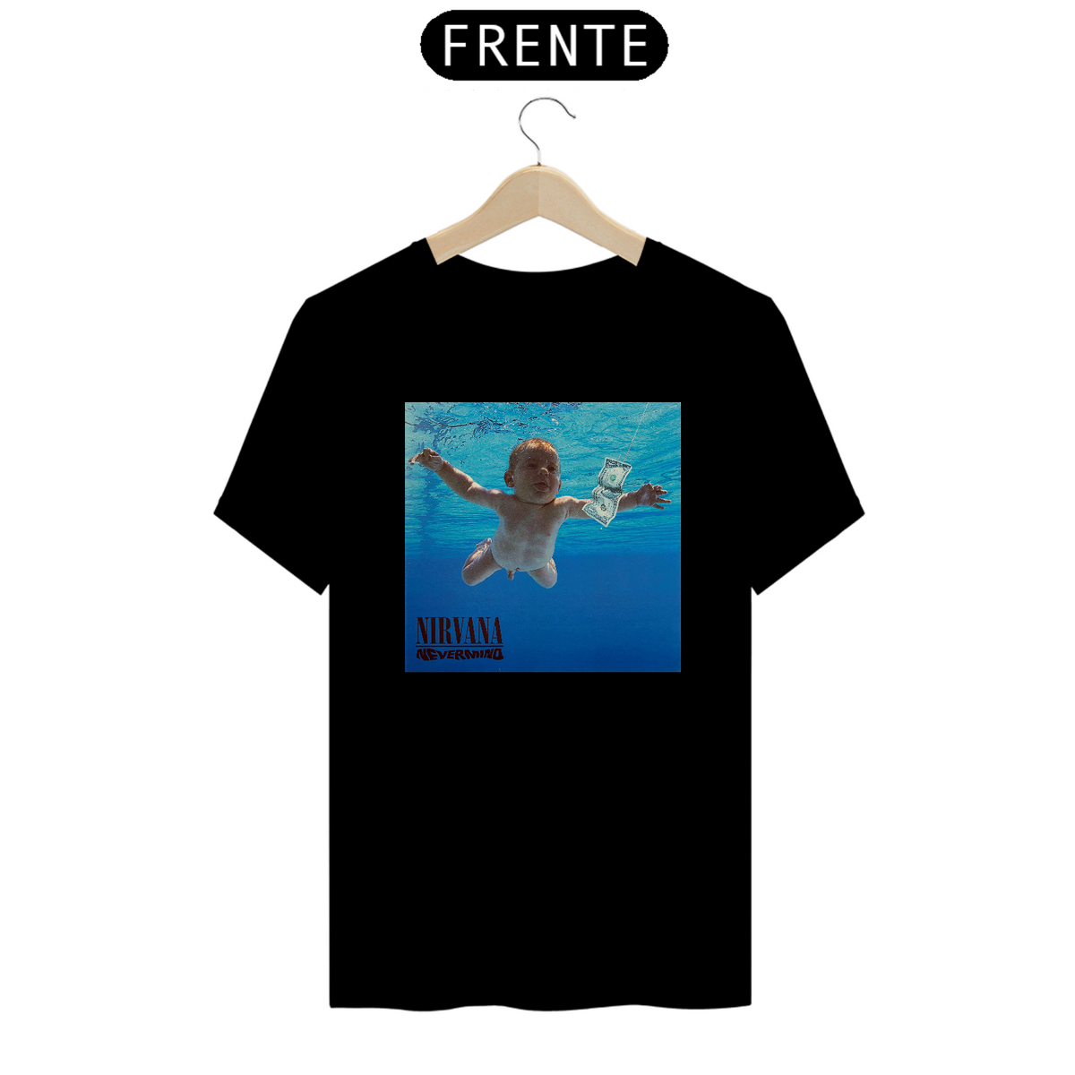 Nome do produto: camiseta nirvana - nevermind