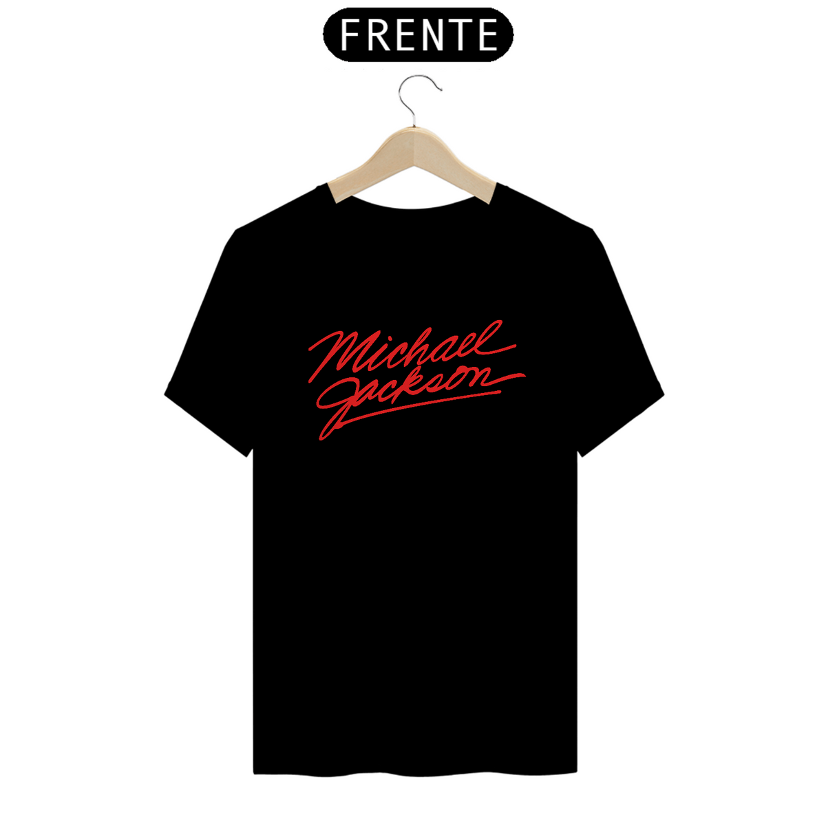 Nome do produto: camiseta michael jackson - classic - arte vermelha