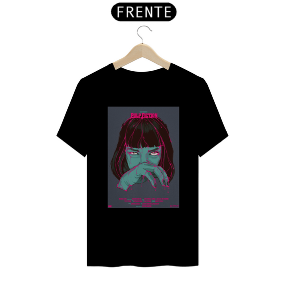 camiseta pulp fiction - mia