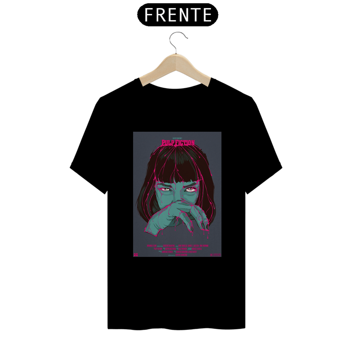 Nome do produto: camiseta pulp fiction - mia