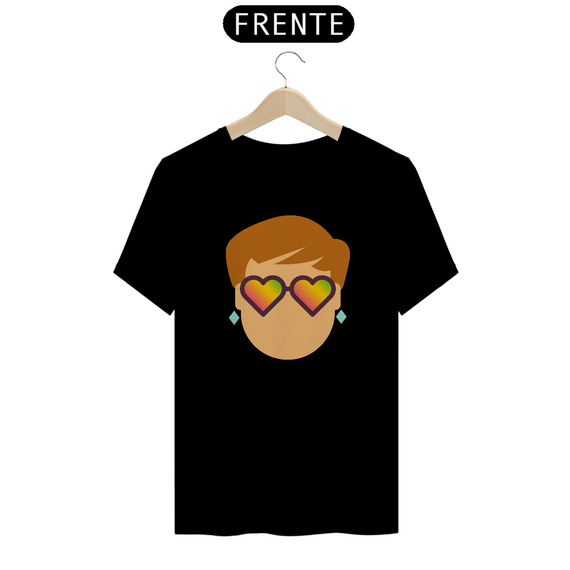 camiseta elton john - arte grande