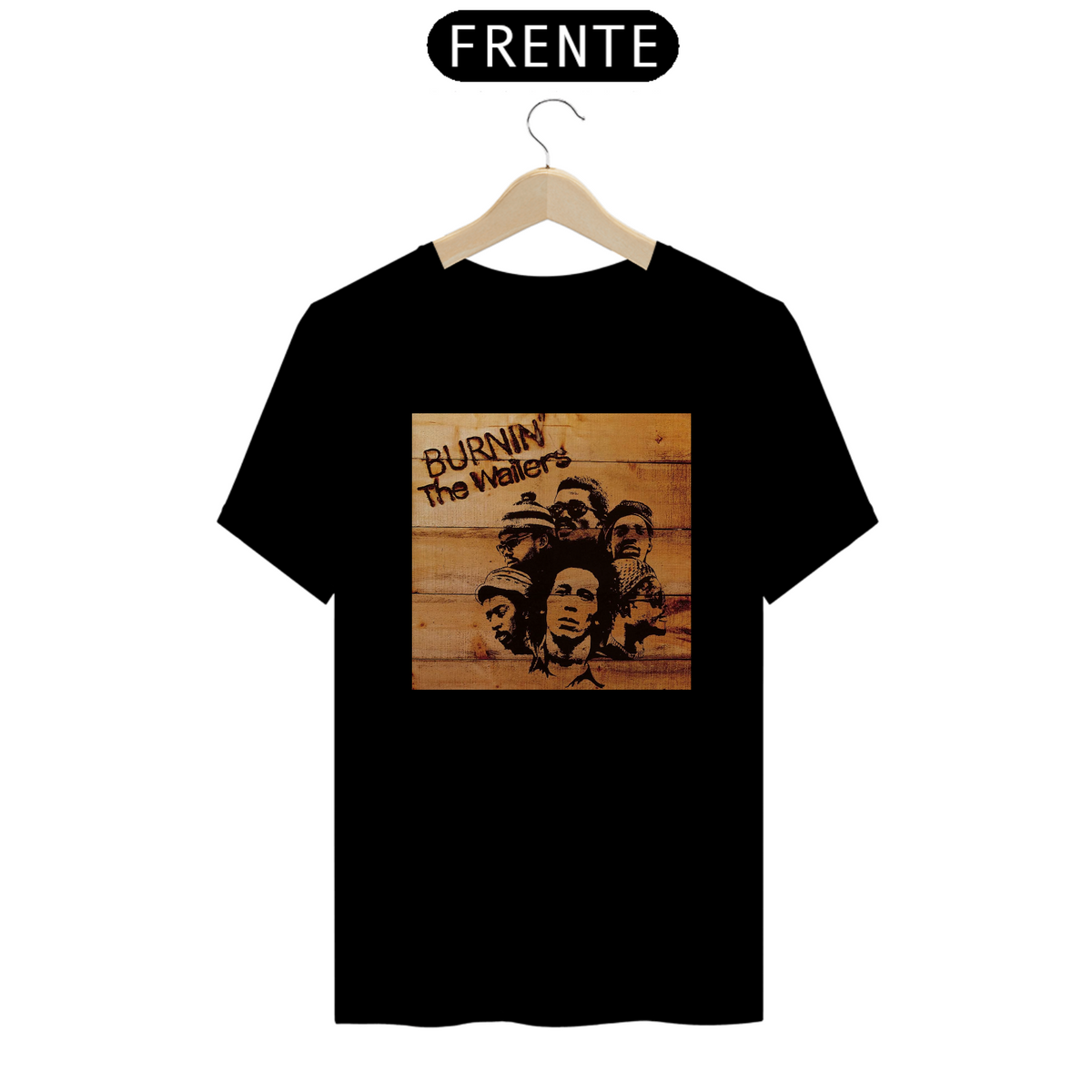 Nome do produto: camiseta burnin - bob marley