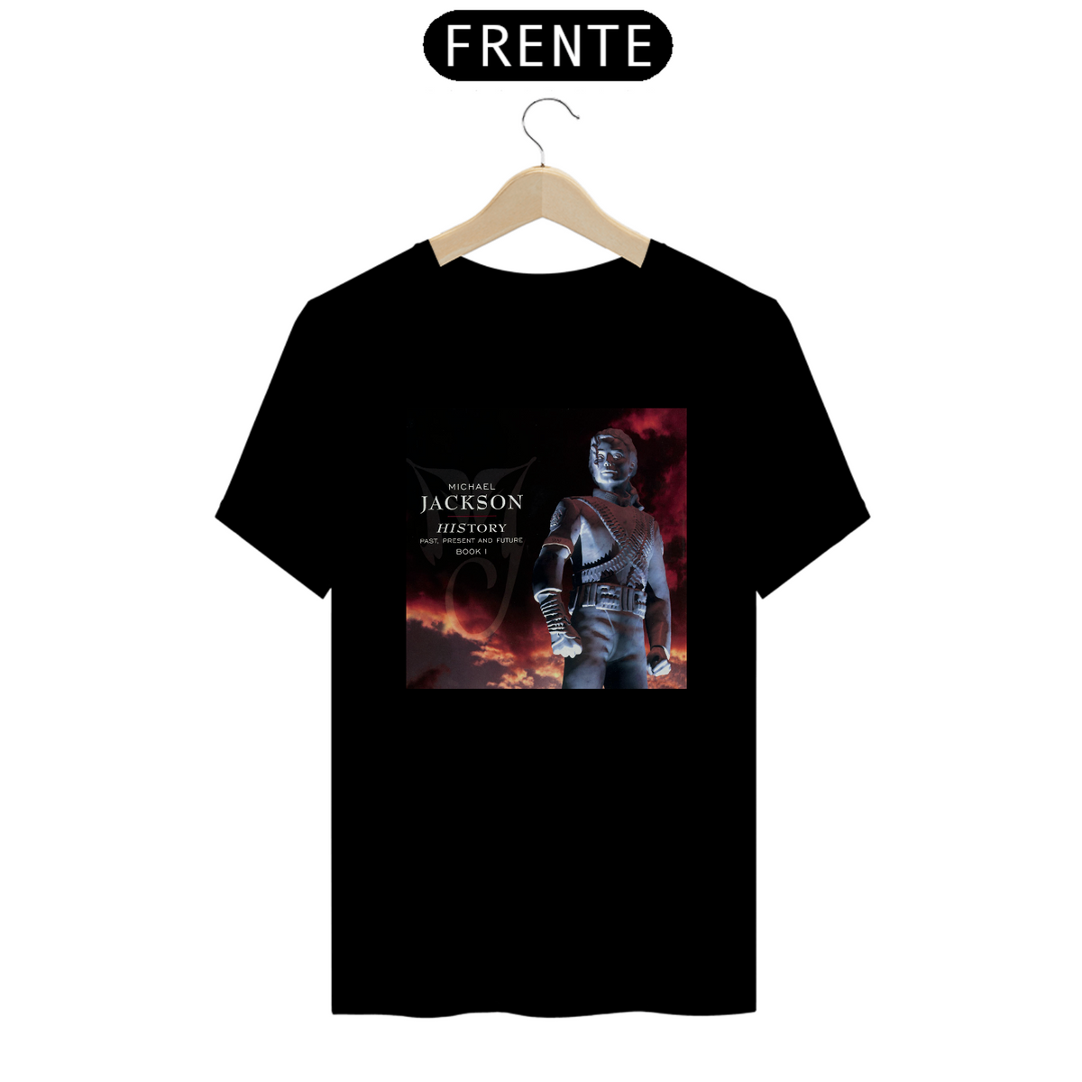 Nome do produto: camiseta michael jackson - history