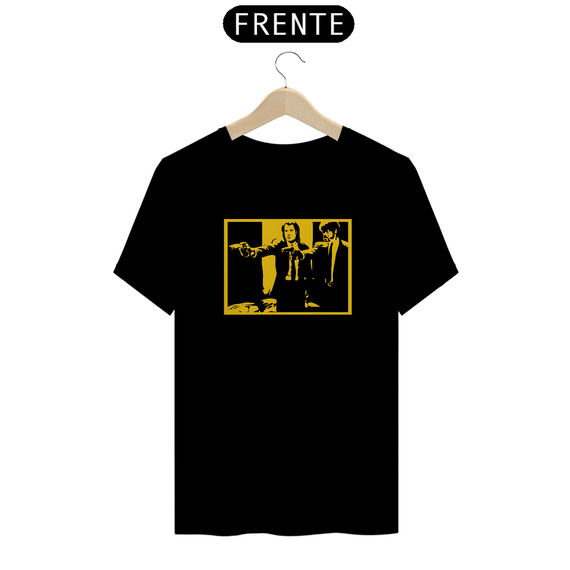 camiseta pulp fiction - arte (varias cores)