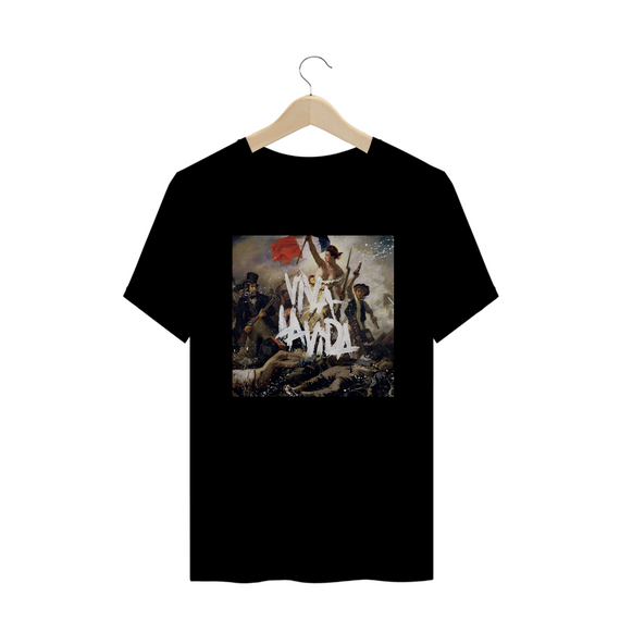 camiseta coldplay - viva la vida