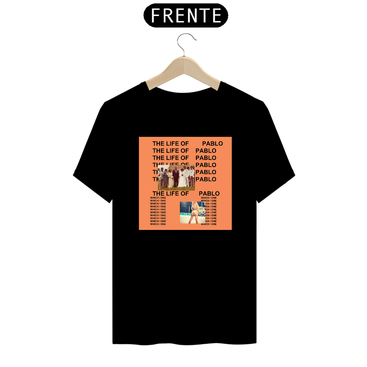 Nome do produto: camiseta kanye west - life of pablo (colors)