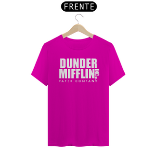 Nome do produtocamiseta dunder mifflin - logo grande