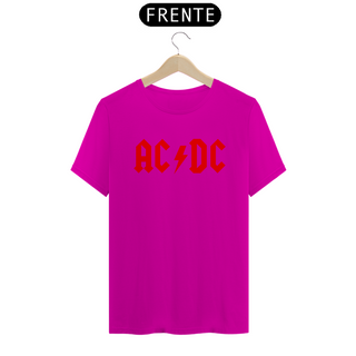 Nome do produtocamiseta acdc - logo vermelho