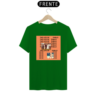 Nome do produtocamiseta kanye west - life of pablo (colors)