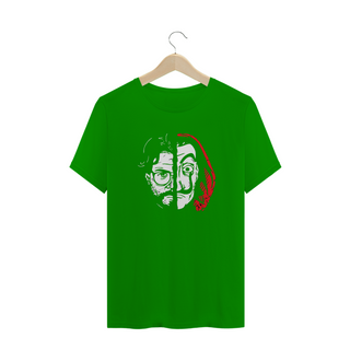 Nome do produtocamiseta la casa de papel - faces