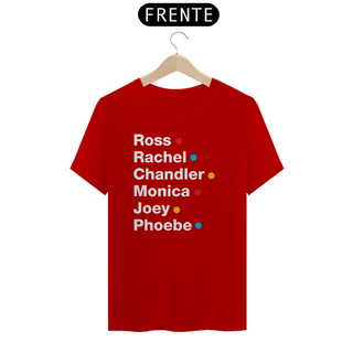 Nome do produtocamiseta friends - nomes - escura