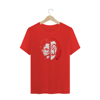 Nome do produtocamiseta la casa de papel - faces