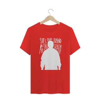 Nome do produtocamiseta stranger things - crazy (white)