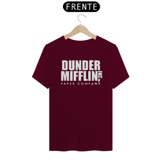 Nome do produtocamiseta dunder mifflin - logo grande