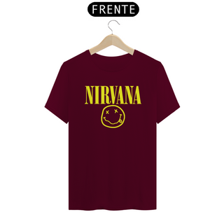 Nome do produtocamiseta nirvana - logo amarelo