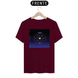 Nome do produtocamiseta coldplay - music spheres colors