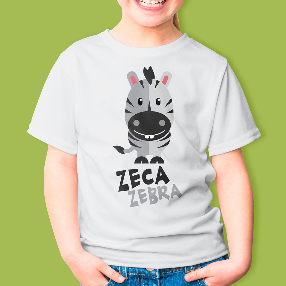 Nome do produto: CAMISETA ZECA ZEBRA