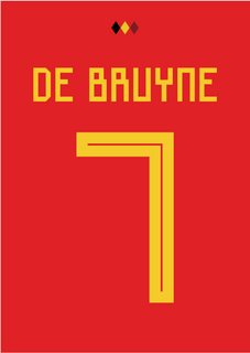 Nome do produtoPOSTER CAMISA DE BRUYNE