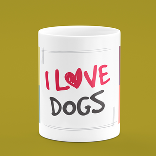 Nome do produtoCANECA LOVE DOGS