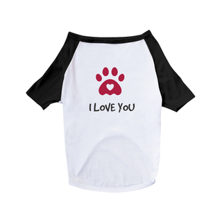 CAMISA PET LOVE YOU