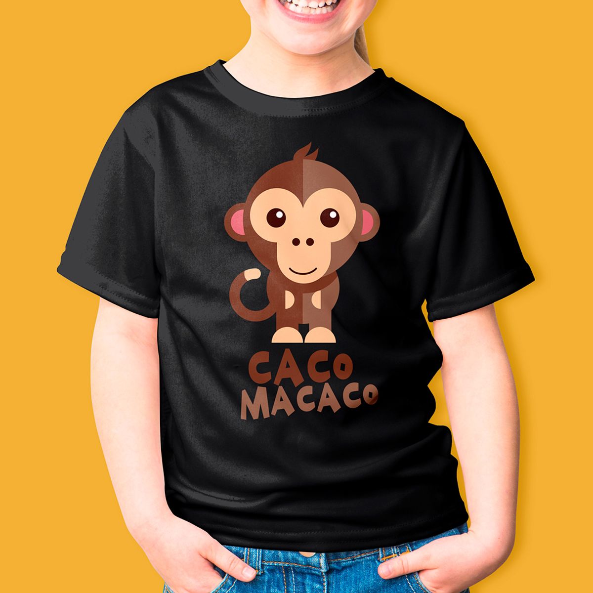 Nome do produto: CAMISETA CACO MACACO