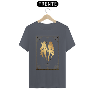 Nome do produto T-Shirt Quality - Signo Dourado - Gêmeos