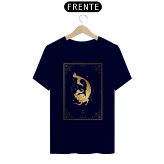 Nome do produtoT-Shirt Quality - Signo Dourado - Peixes