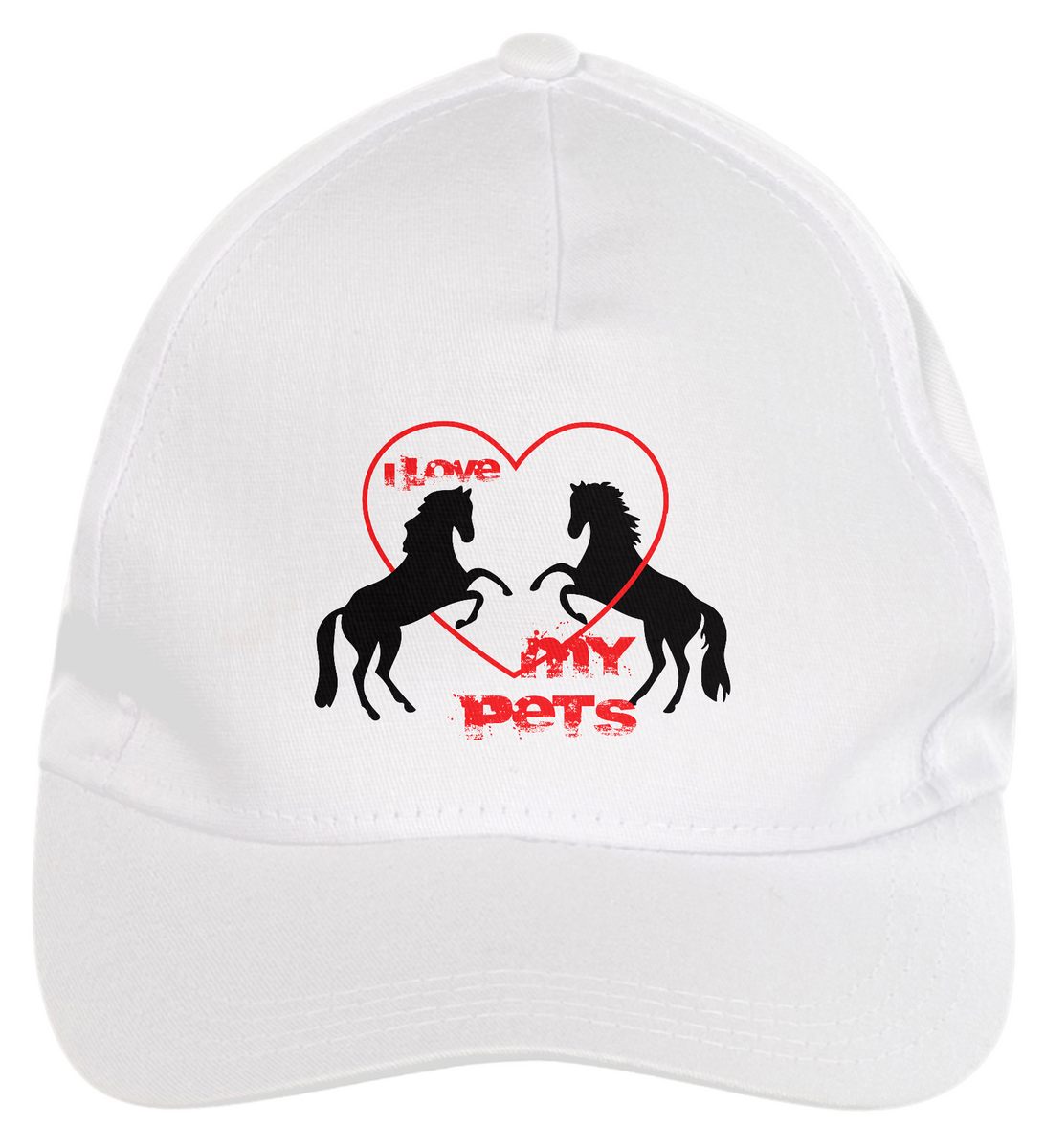 Nome do produto: Boné - I Love My Pet - Cavalos
