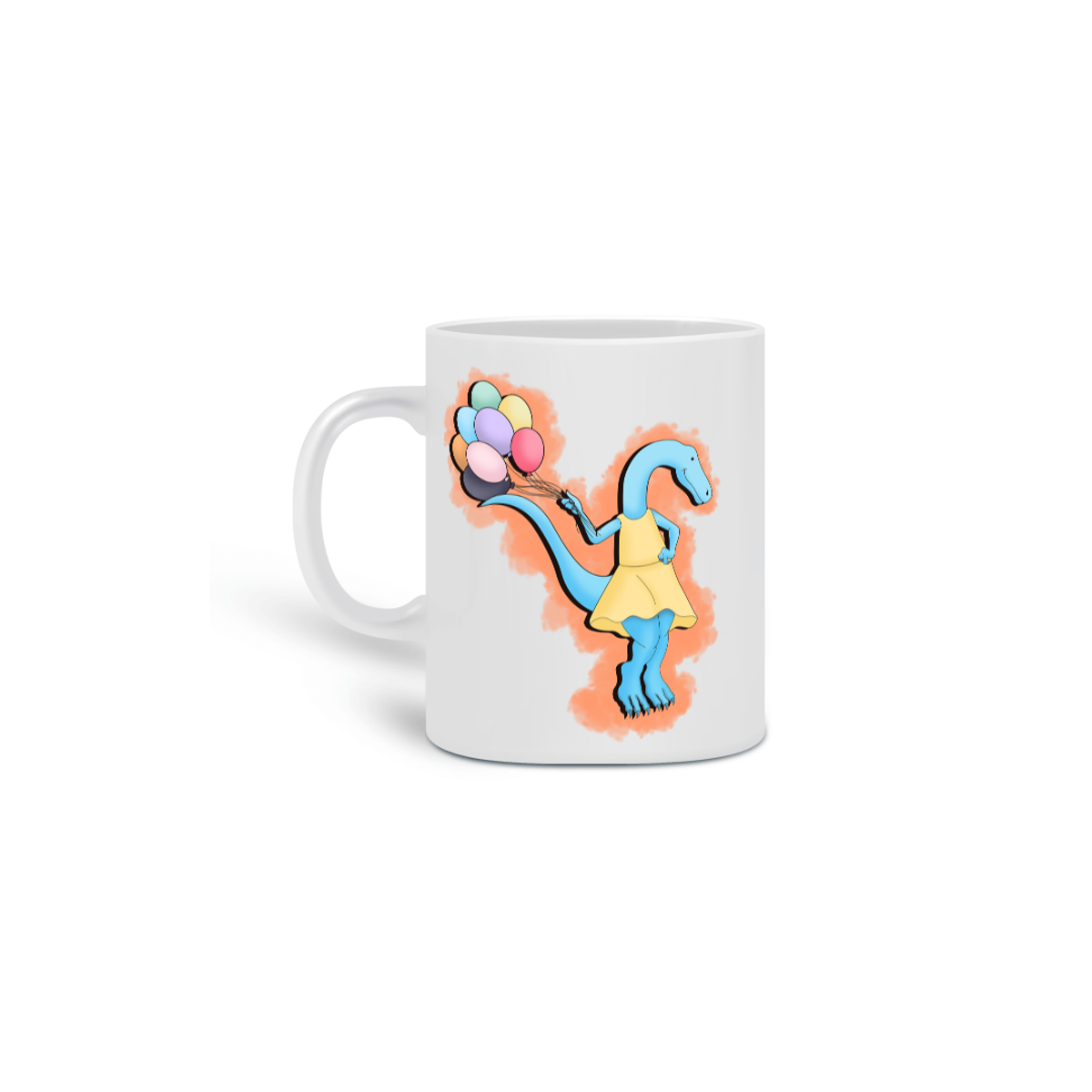 Nome do produto: Caneca - Glamussaura