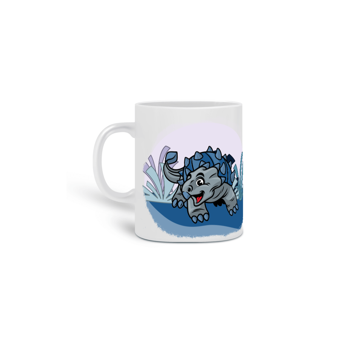 Nome do produto: Caneca - Dinofofos - Anquilossauro Azul