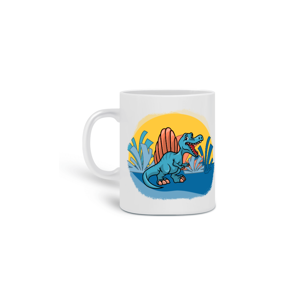 Nome do produto: Caneca -  Dinofofos - Espinossauro