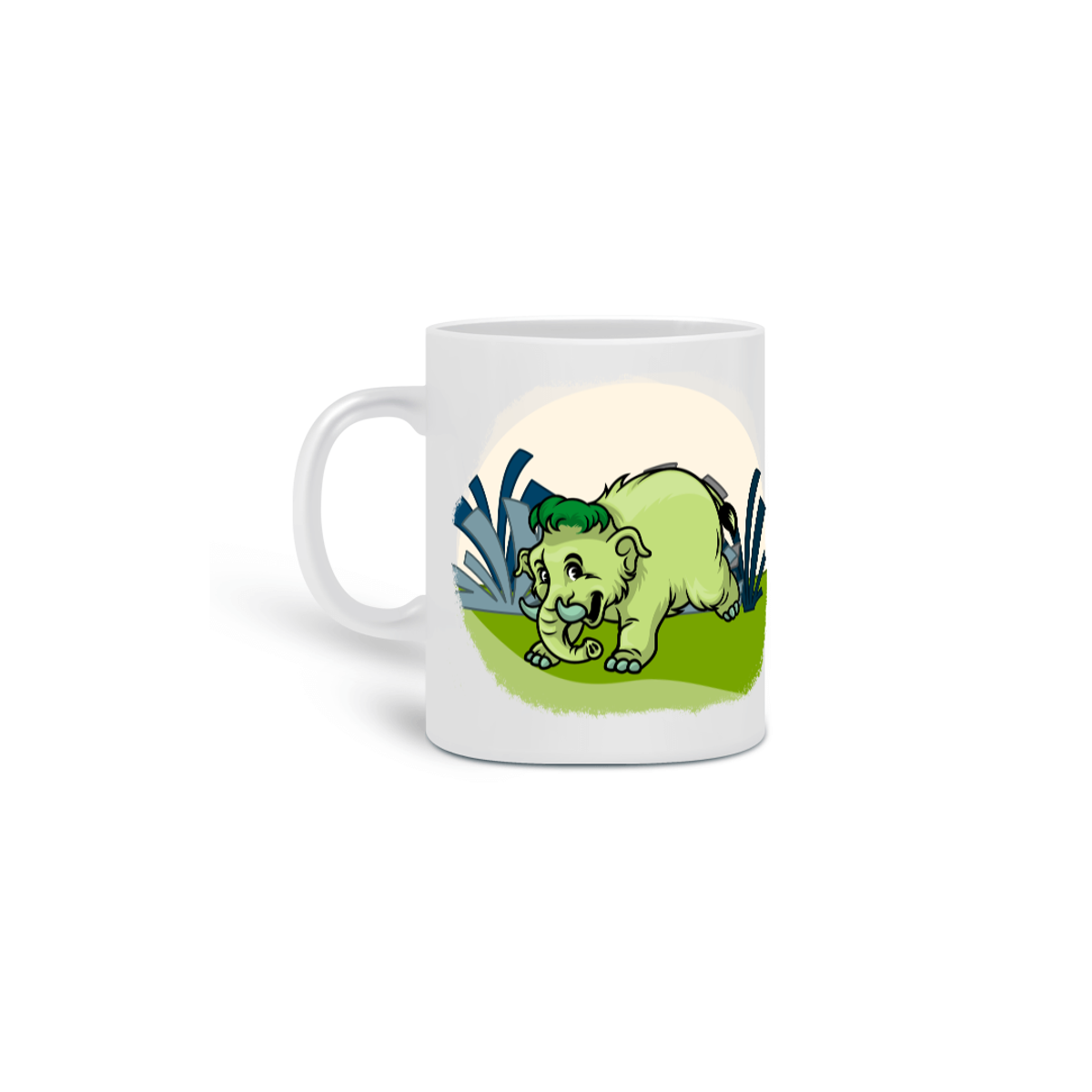 Nome do produto: Caneca - Mamunte Fofo Verde