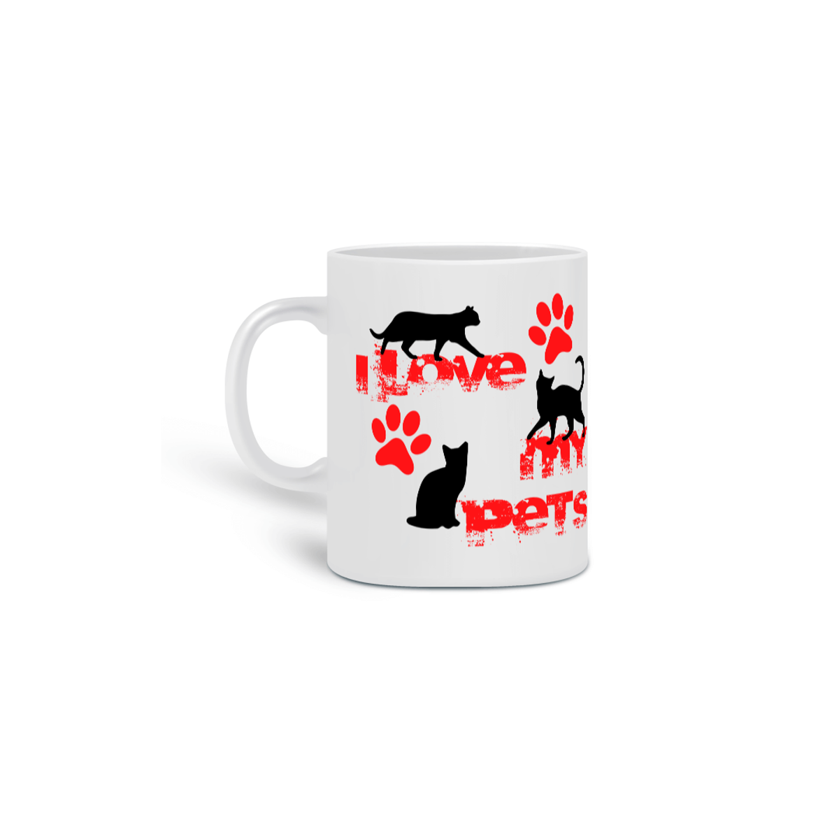 Nome do produto: Caneca - I Love My Pet - Gatos