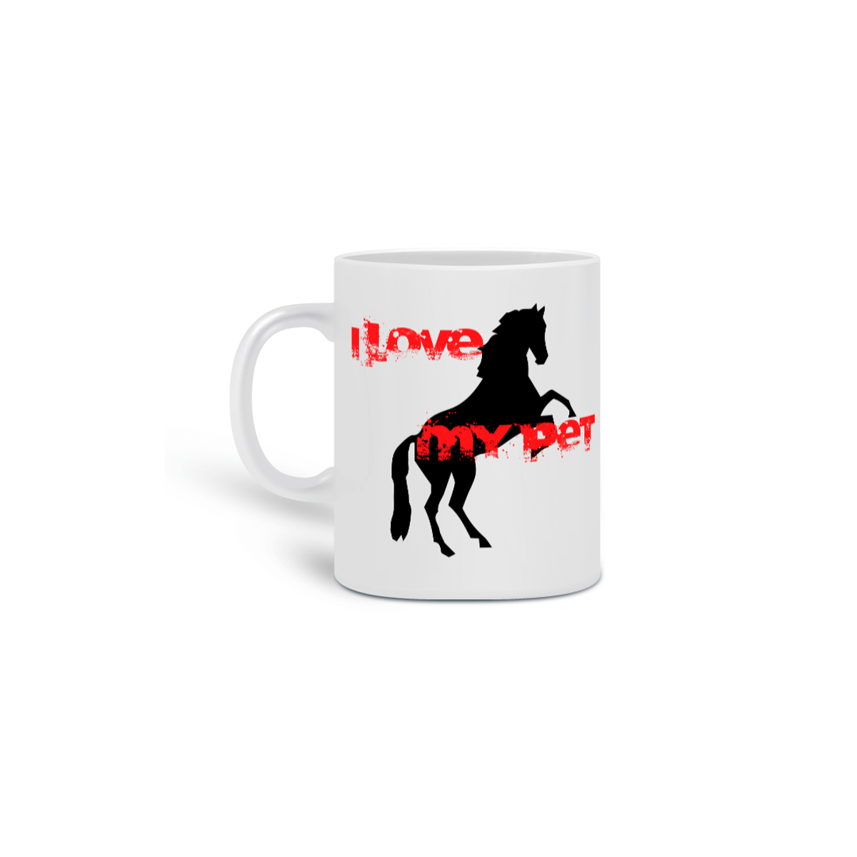 Nome do produto: Caneca - I Love My Pet - Cavalo