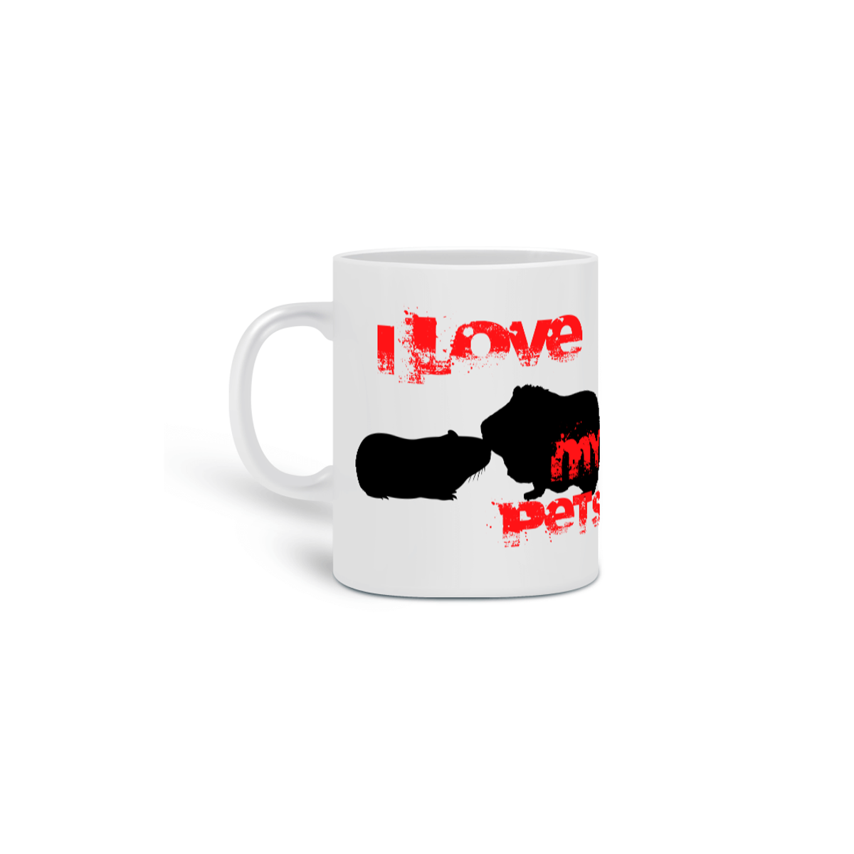 Nome do produto: Caneca - I Love My Pet - Porquinhos da Índia