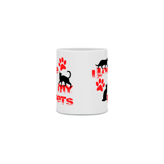 Nome do produtoCaneca - I Love My Pet - Gatos