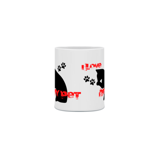 Nome do produtoCaneca - I Love Pet - Banho de Gato