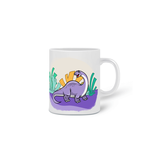 Nome do produtoCaneca - Dinofofos - Braquiossauro