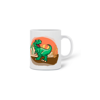 Nome do produtoCaneca - Dinofofos - Tiranossauro Verde